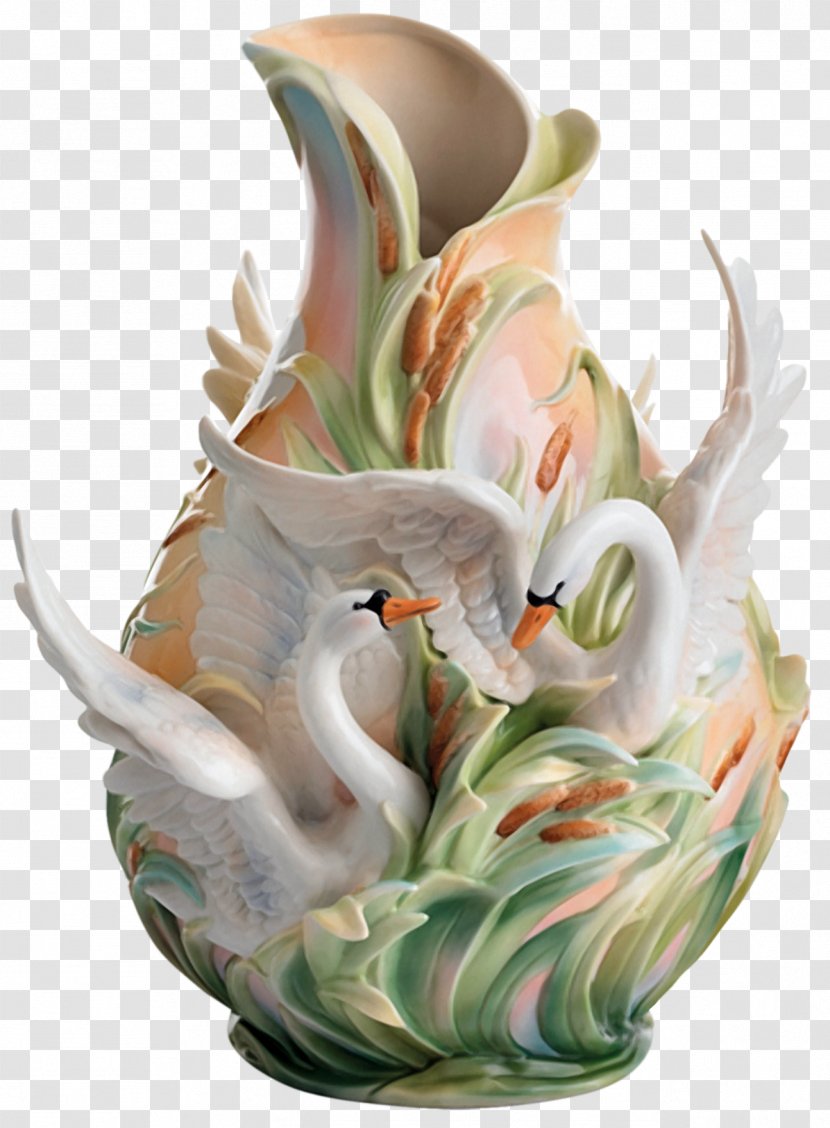 Franz-porcelains Vase Teacup - Franz - Swan Transparent PNG