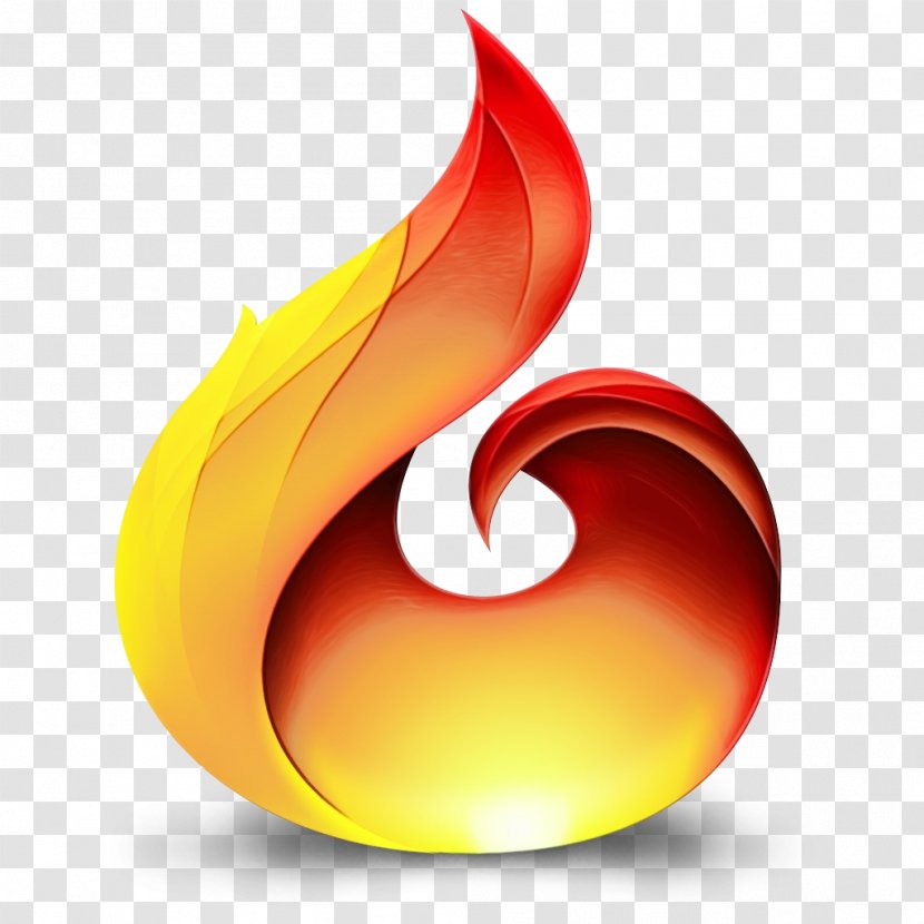 Flame Cartoon - Logo Symbol Transparent PNG