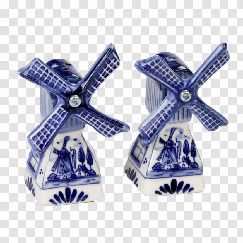 Delftware Mill Salt And Pepper Shakers - Hypertext Transfer Protocol Transparent PNG