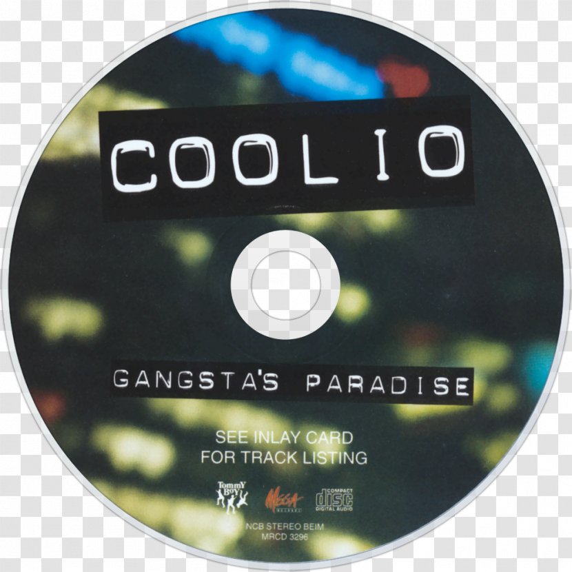 Compact Disc Program One Gangsta's Paradise Album County Line / Sticky Fingers - Cartoon - Fantastic Voyage Transparent PNG