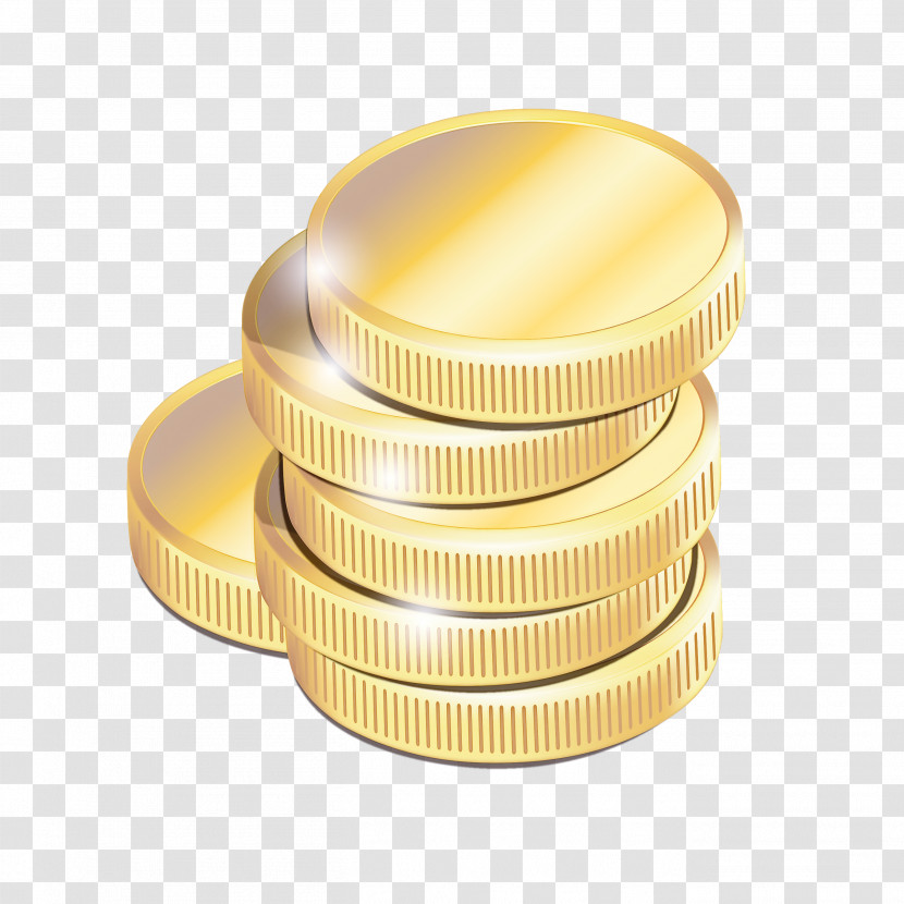Metal Coin Currency Money Gold Transparent PNG