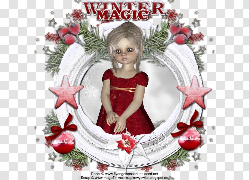 Christmas Ornament Character Flower Fiction Transparent PNG