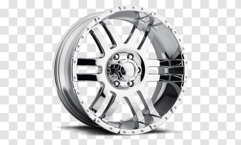 Alloy Wheel Tire Custom Rim - Chrome Plating - Automotive System Transparent PNG