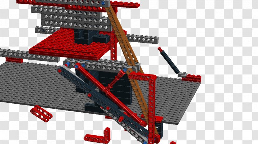 LEGO Digital Designer Saturn V Lego Technic Service Structure - Machine - Space Frame Transparent PNG