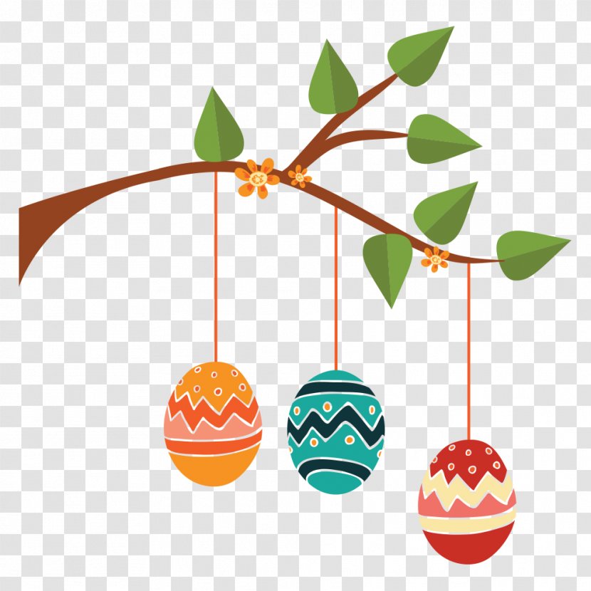 Christmas Tree Illustration - New Year - Creative Egg Transparent PNG