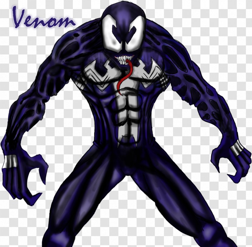 Venom Spider-Man Color Villain - Spiderman Transparent PNG