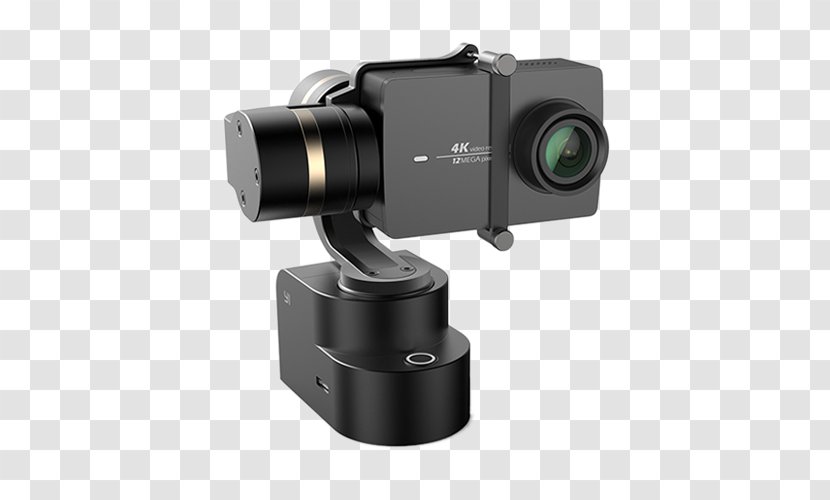 YI Technology 4K Action Camera Gimbal Resolution - Video Cameras Transparent PNG