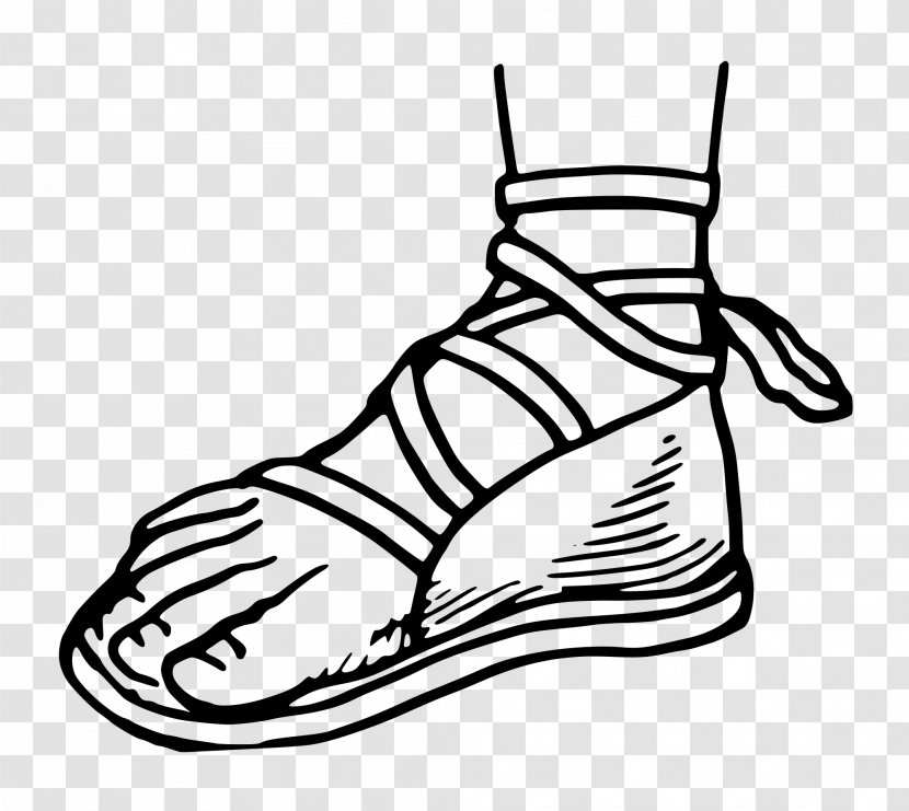 Sandal Sneakers Drawing Clip Art - Horse Like Mammal - Old School Transparent PNG