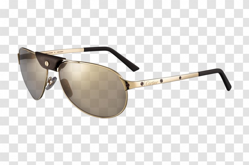 Sunglasses Cartier Santos Goggles Transparent PNG