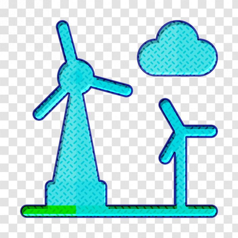 Windmill Icon Landscapes Icon Cloud Icon Transparent PNG