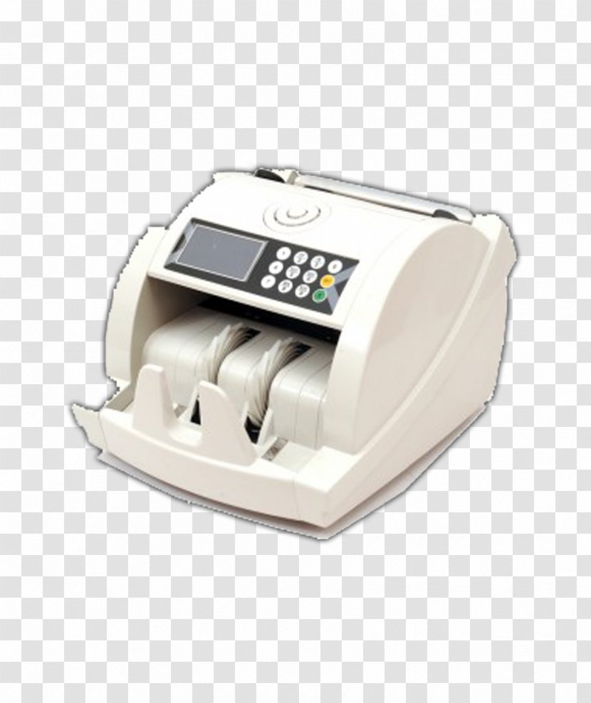 Currency-counting Machine Grey White - Black - Cash Counter Transparent PNG