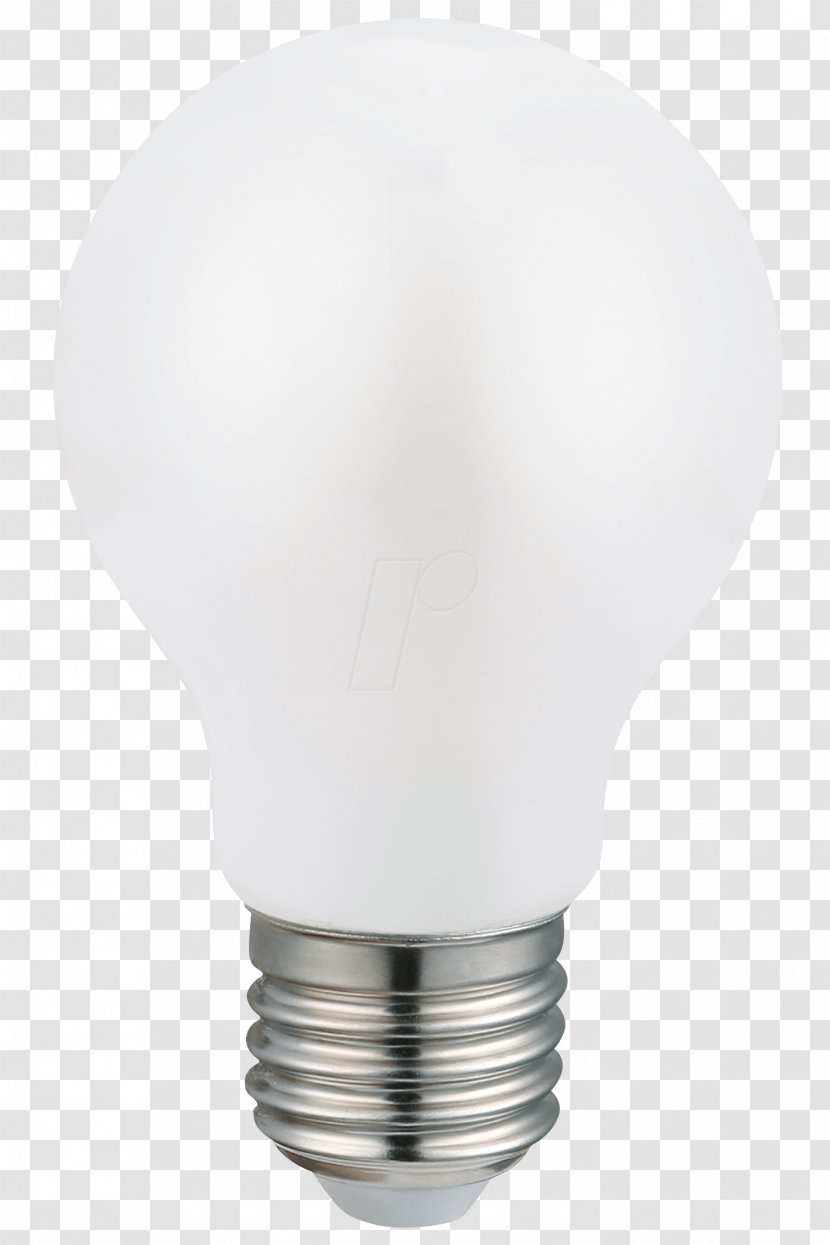 Edison Screw Light-emitting Diode LED Lamp Incandescent Light Bulb - Violet Filament Transparent PNG