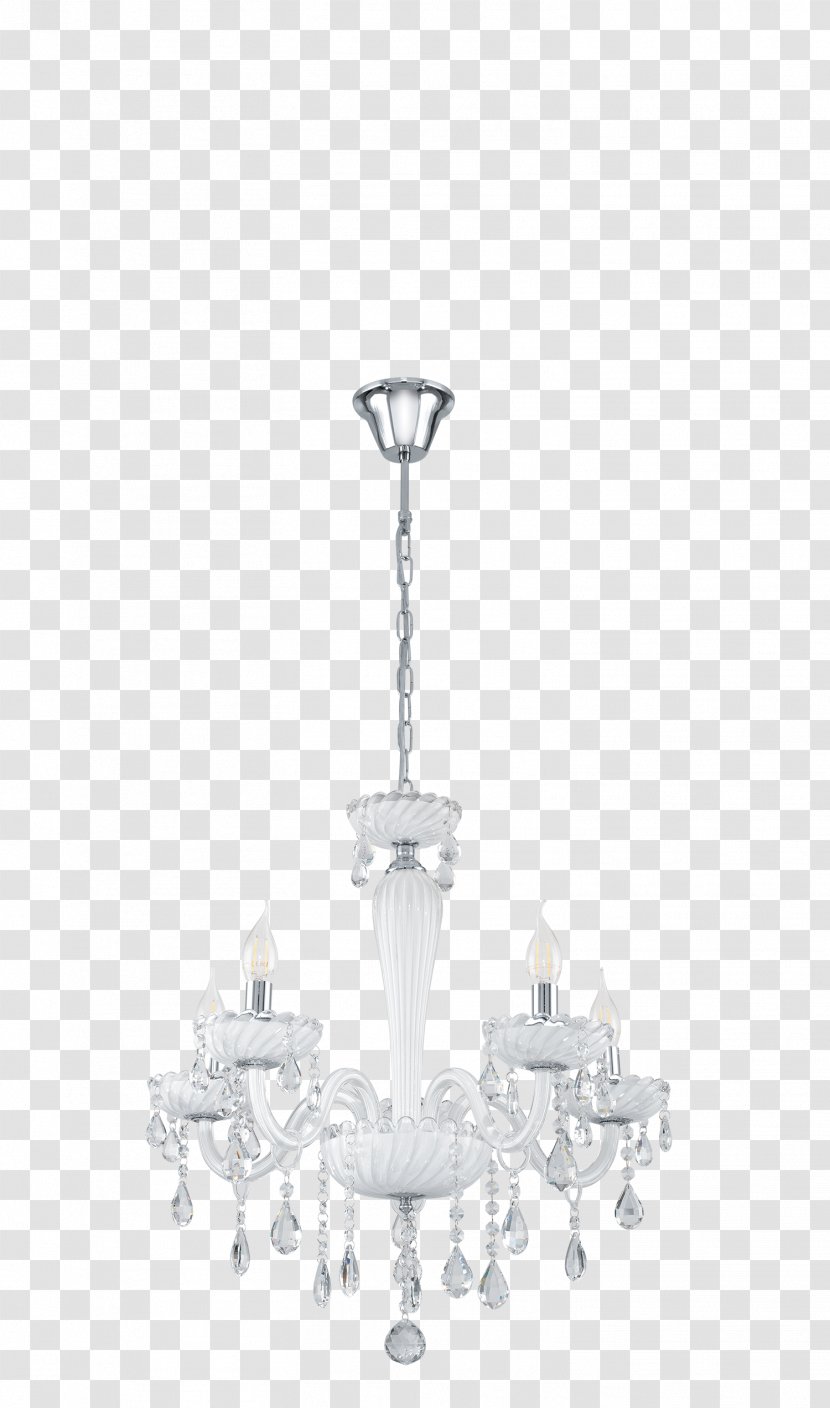Eglo Ceiling Pendant Light E14 Weiss Carpento Chandelier Lighting Fixture - Lamp Transparent PNG