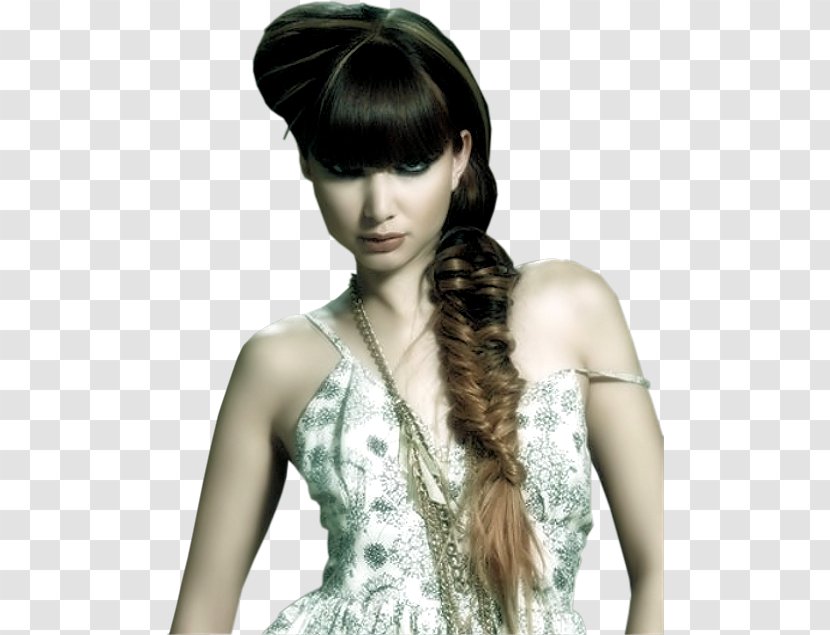 Long Hair Hairstyle Fashion Coloring - Tie Transparent PNG