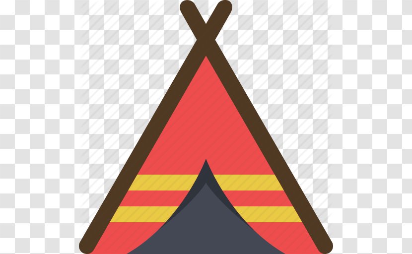 Camping Tent Symbol - Totem - Icon Transparent Transparent PNG
