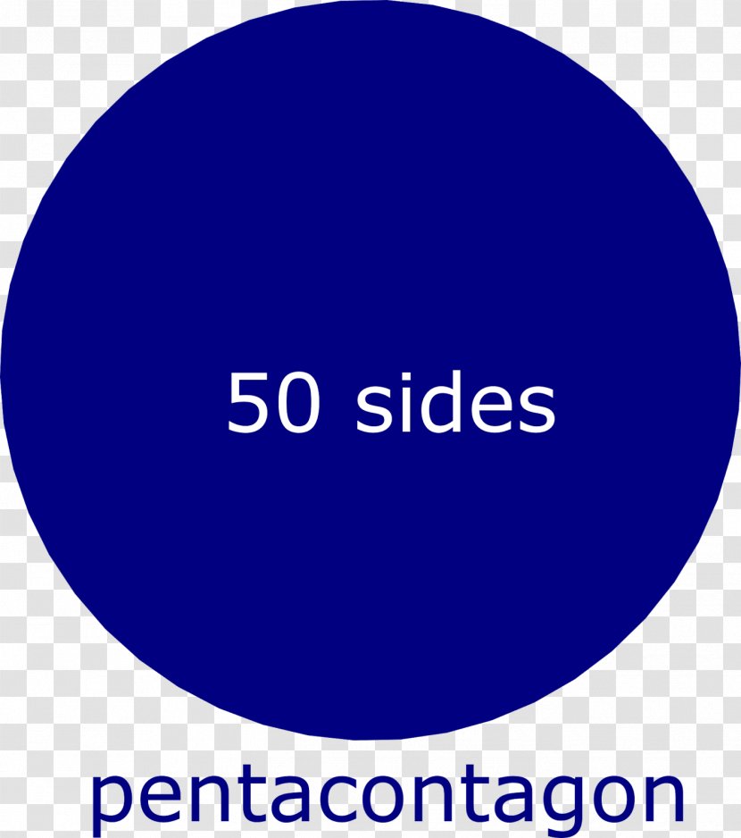 Megagon Circle Regular Polygon 1,000,000 - Brand - Double Sided Visiting Card Transparent PNG