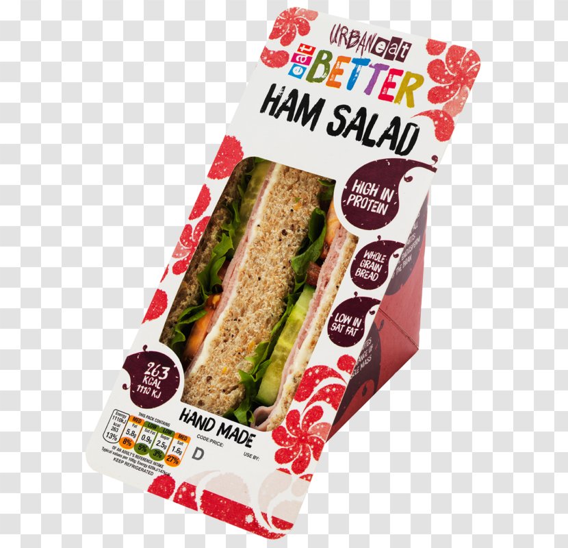 Sandwich Ham Salad Bacon Chicken - Recipe - Low Calorie Wraps Lunch Transparent PNG