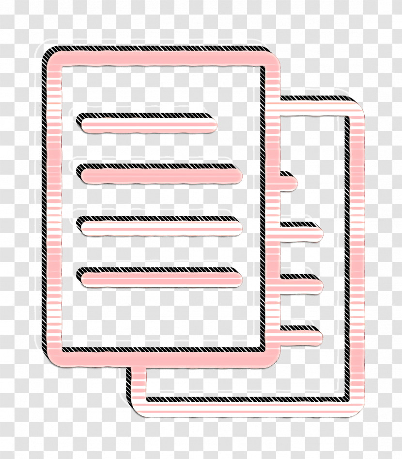 Copy Documents Option Icon Basic Application Icon Document Icon Transparent PNG