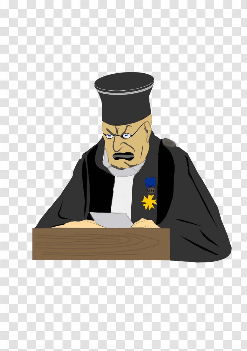 Judge Court Barrister Lawyer - Academician Transparent PNG