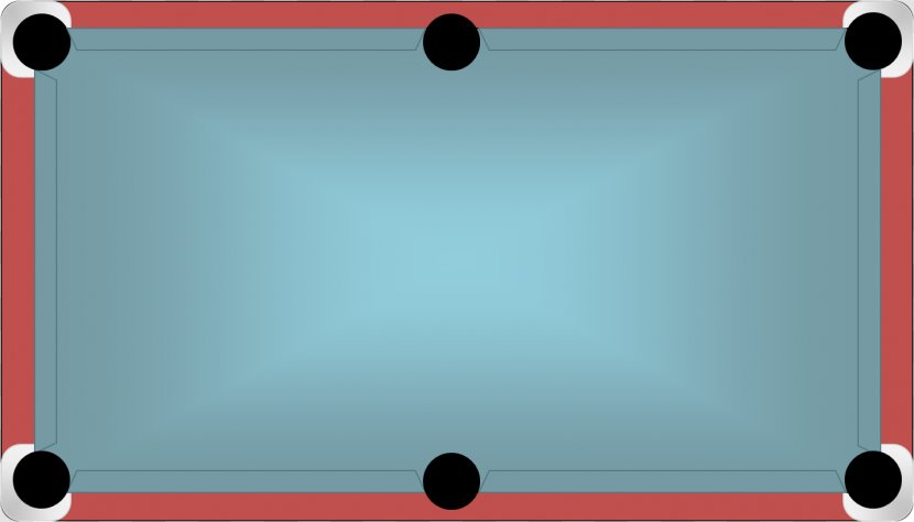 Billiard Table English Billiards Pool Clip Art - Carom - Overhead Dog Cliparts Transparent PNG