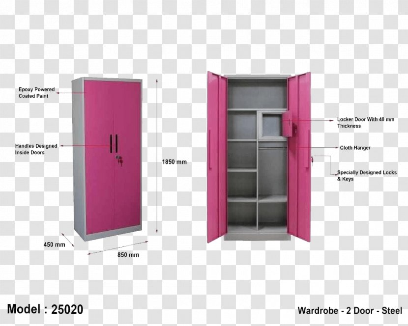 Armoires & Wardrobes Furniture Cupboard Cabinetry Bedroom - Wardrobe - Durga Maa Transparent PNG