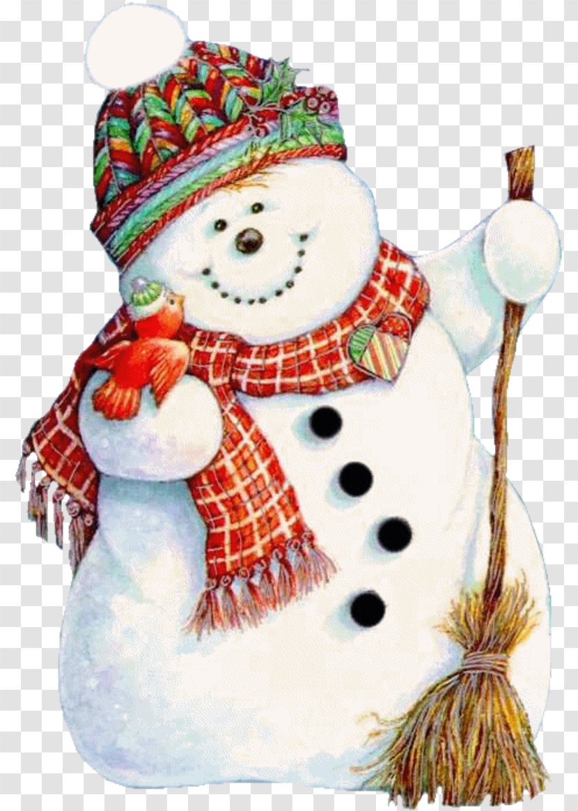 Snowman Christmas Clip Art - Happy - Pattern Transparent PNG