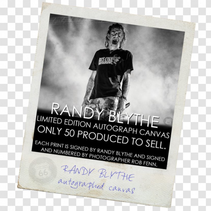 Canvas Print Autograph Lamb Of God Poster - Randy Blythe Transparent PNG
