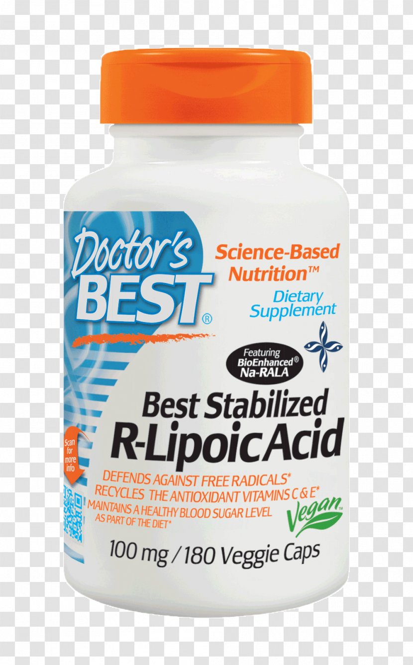 Lipoic Acid Dietary Supplement Capsule Vitamin C - Hyaluronic Transparent PNG