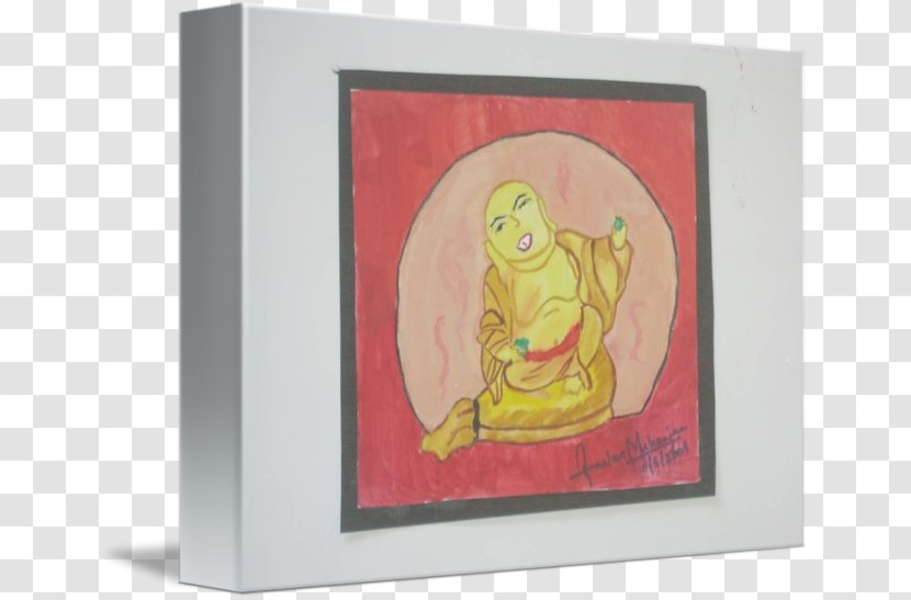 Modern Art Acrylic Paint Drawing Watercolor Painting - Picture Frames - Laughing Buddha Transparent PNG