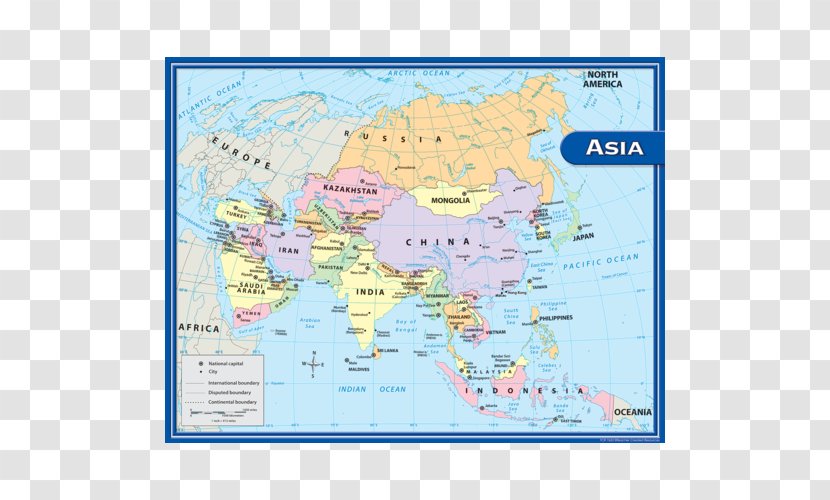 World Map Teacher Asia Chart - Area Transparent PNG