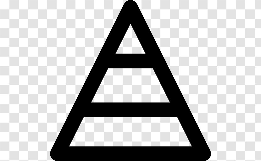 Business Deal - Triangle - Black And White Transparent PNG