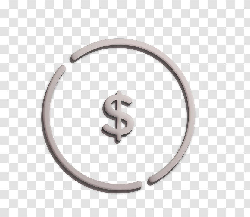 Coin Icon Ecommercce Money - Number Silver Transparent PNG