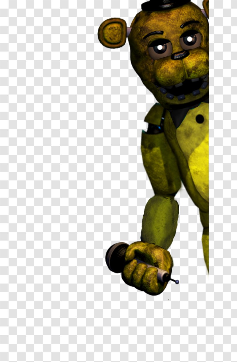 Five Nights At Freddy's 4 2 Animatronics Jump Scare - Freddy S - Golden Stage Transparent PNG