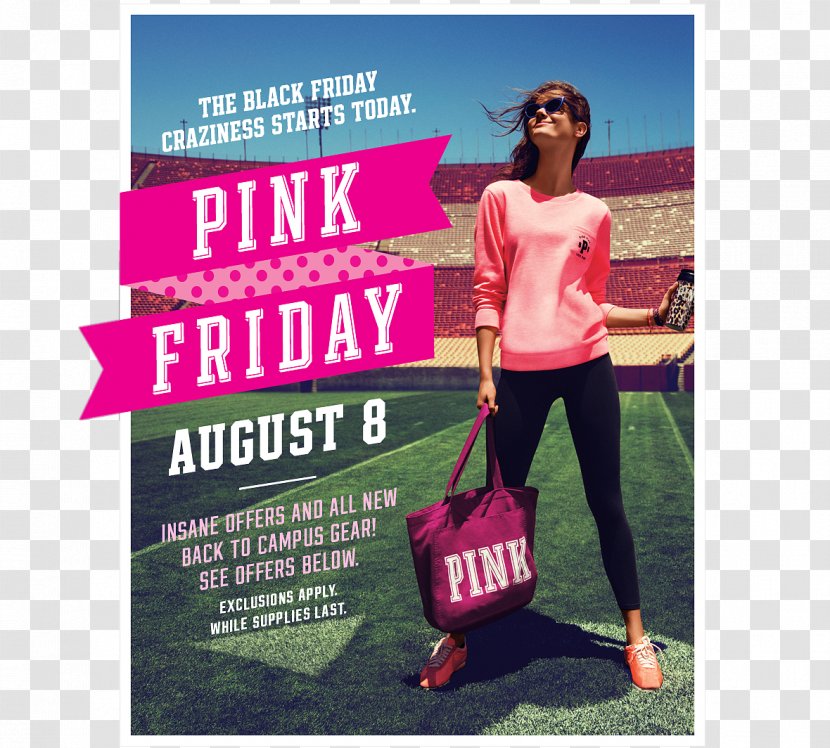 Victoria's Secret Black Friday Coupon Discounts And Allowances Sales - Magenta Transparent PNG