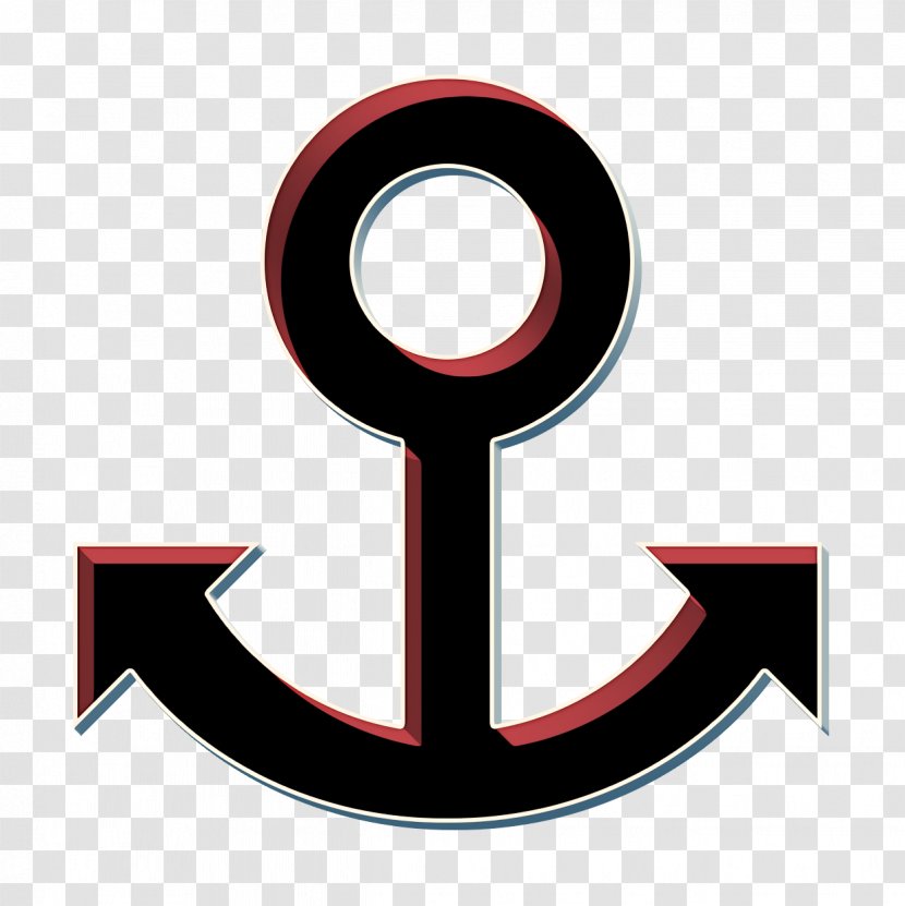 Anchor Icon - Logo - Emblem Transparent PNG