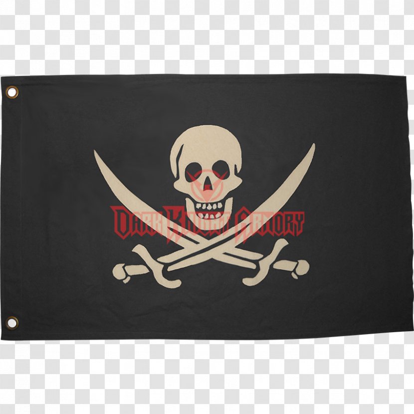 Jolly Roger Flag Of Denmark Piracy Maritime - Placemat Transparent PNG