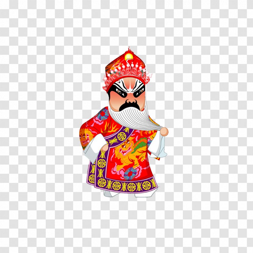 Peking Opera Cartoon Icon - Drawing - Characters Transparent PNG