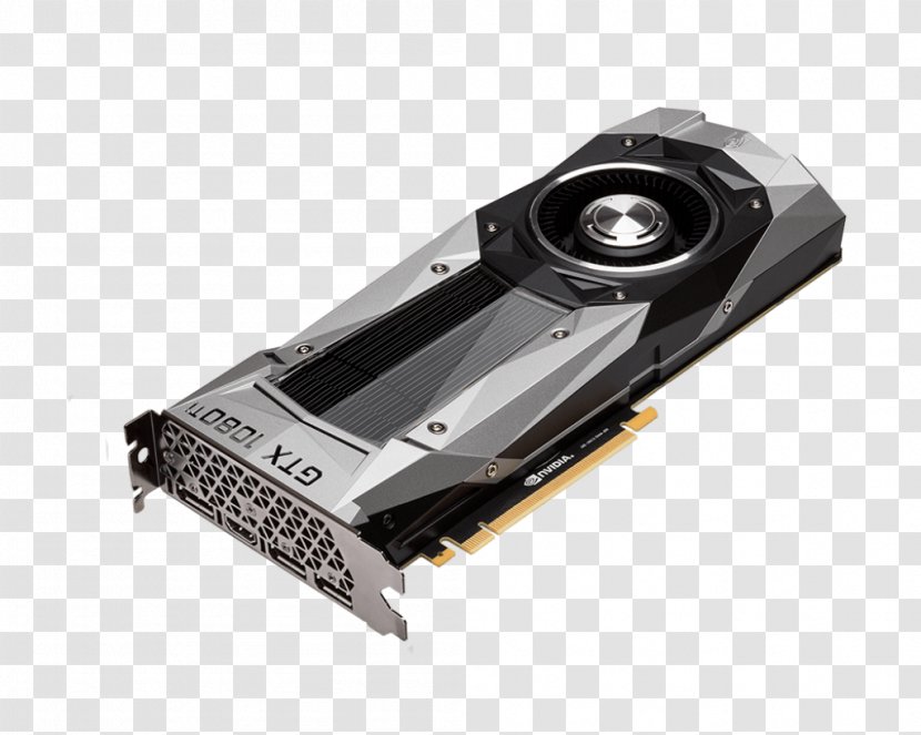 Graphics Cards & Video Adapters NVIDIA GeForce GTX 1080 英伟达精视GTX 1070 - Computer Component Transparent PNG