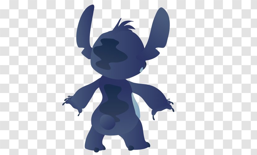 Lilo & Stitch Pelekai Ohana Silhouette - Back Transparent PNG