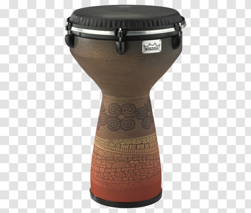 Djembe Tom-Toms Drum Percussion Remo - Watercolor Transparent PNG