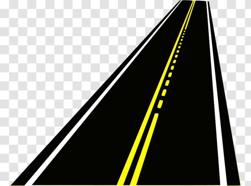 Clip Art Road Curve Openclipart - Triangle Transparent PNG
