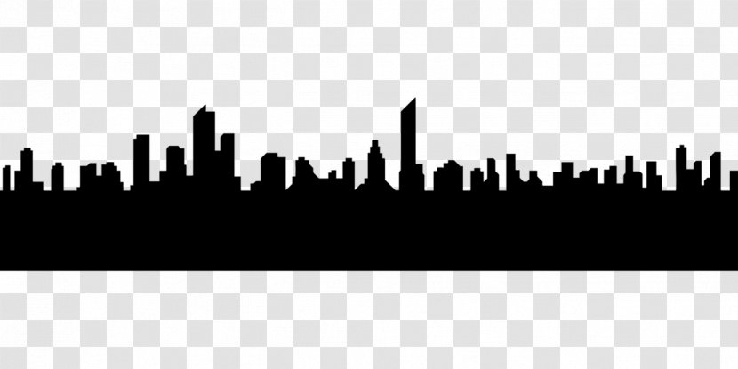 Skyline Silhouette Clip Art - City Transparent PNG