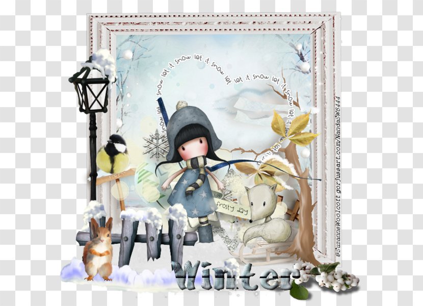 Figurine Cartoon Winter Santoro London Transparent PNG