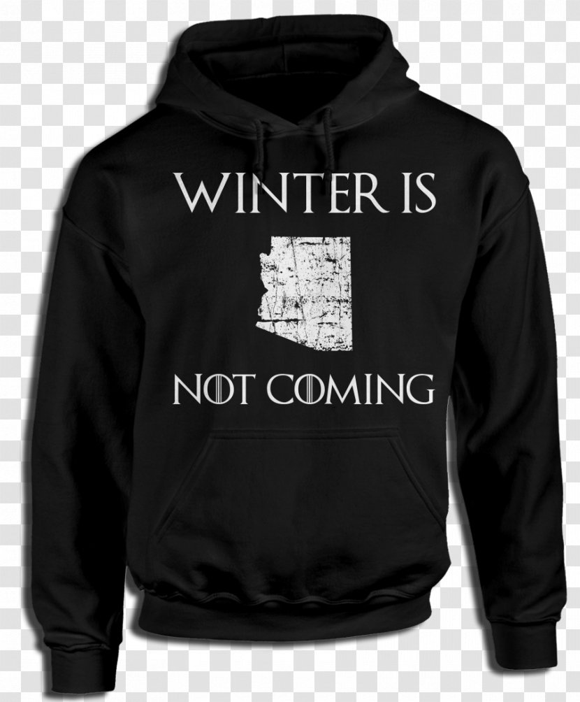 Hoodie T-shirt Jacket Bluza - Tshirt - Winter Is Coming Transparent PNG