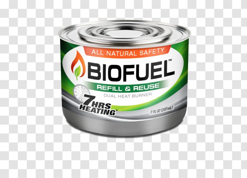 Biofuel Sterno Tin Can Natural Gas - Gasoline - Bio Fuel Transparent PNG