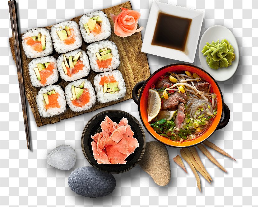 California Roll Makizushi Sashimi Gimbap Sushi Transparent PNG