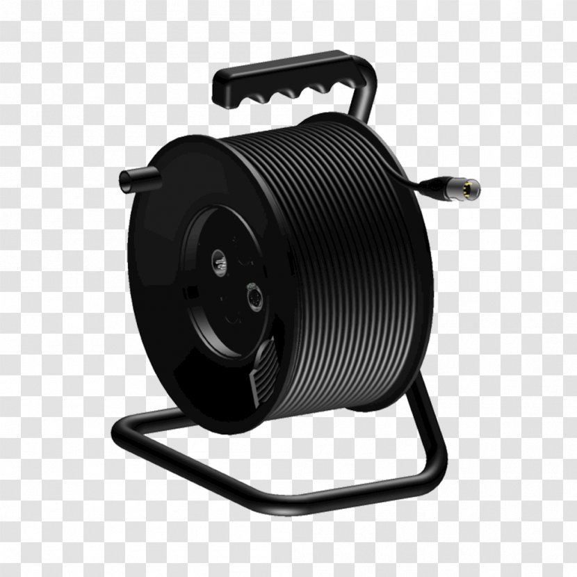 XLR Connector Cable Reel Electrical - Technology Transparent PNG