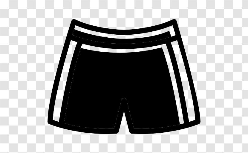 Swim Briefs Underpants Black & White - M - Swimsuit Shorts Transparent PNG