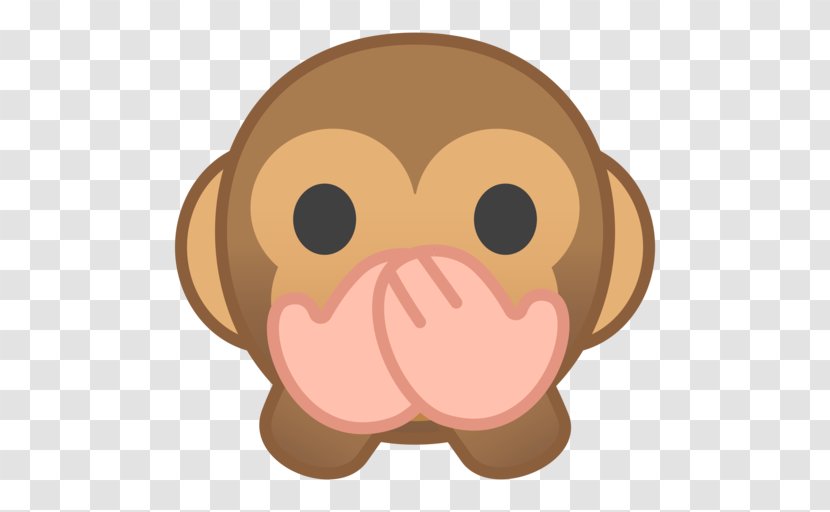 Snake VS Bricks - Mammal - Emoji Version Apes And Monkeys Three Wise EmoticonEmoji Transparent PNG