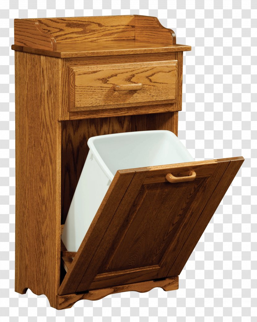 Bedside Tables Rubbish Bins & Waste Paper Baskets Drawer Kitchen Cabinet - Hardwood - Pull Transparent PNG